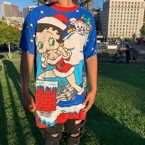 vintage all over print Betty book tee